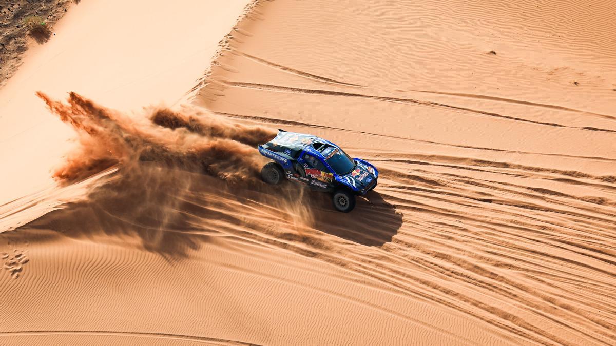 Tosha Schareina gana la Etapa 3 del Rally Dakar 2026 y Carlos Sainz reduce distancias