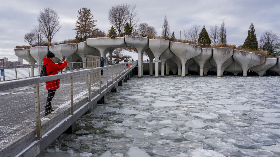 Central Park registra la mayor nevada en una sola tormenta con 29,5 centímetros