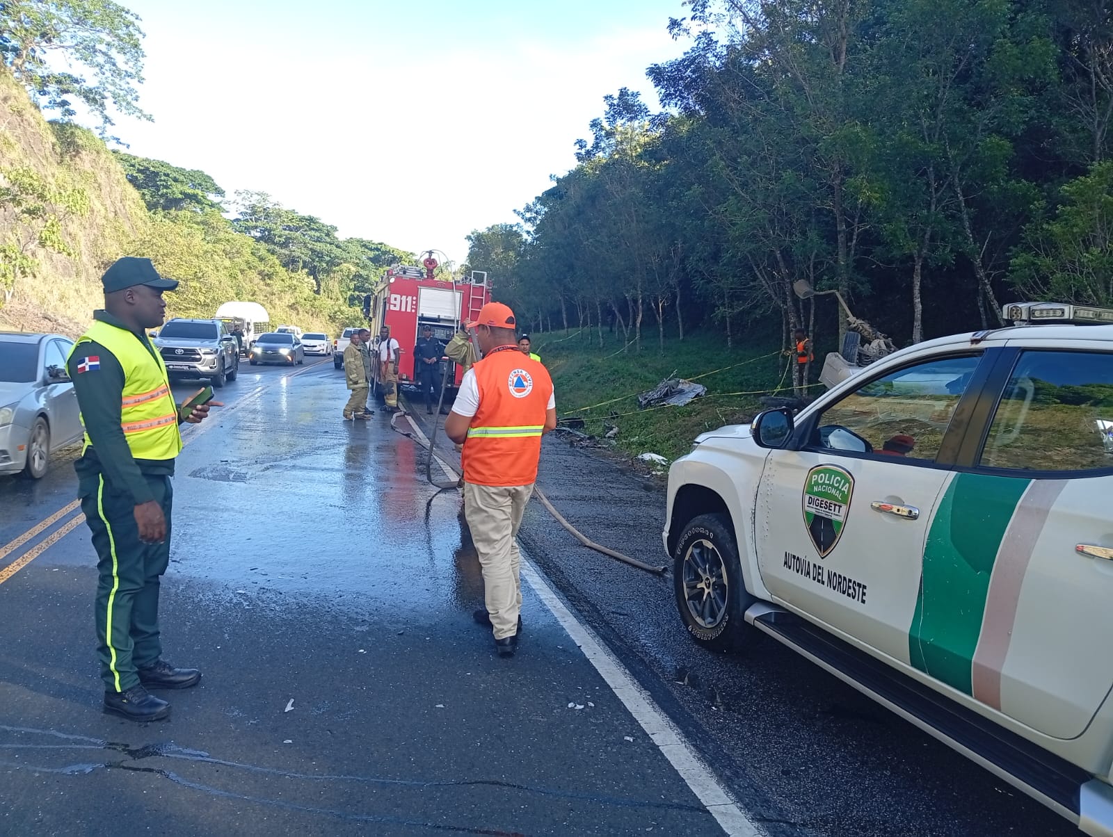 Accidente en la Autovía del Nordeste deja un muerto y dos heridos