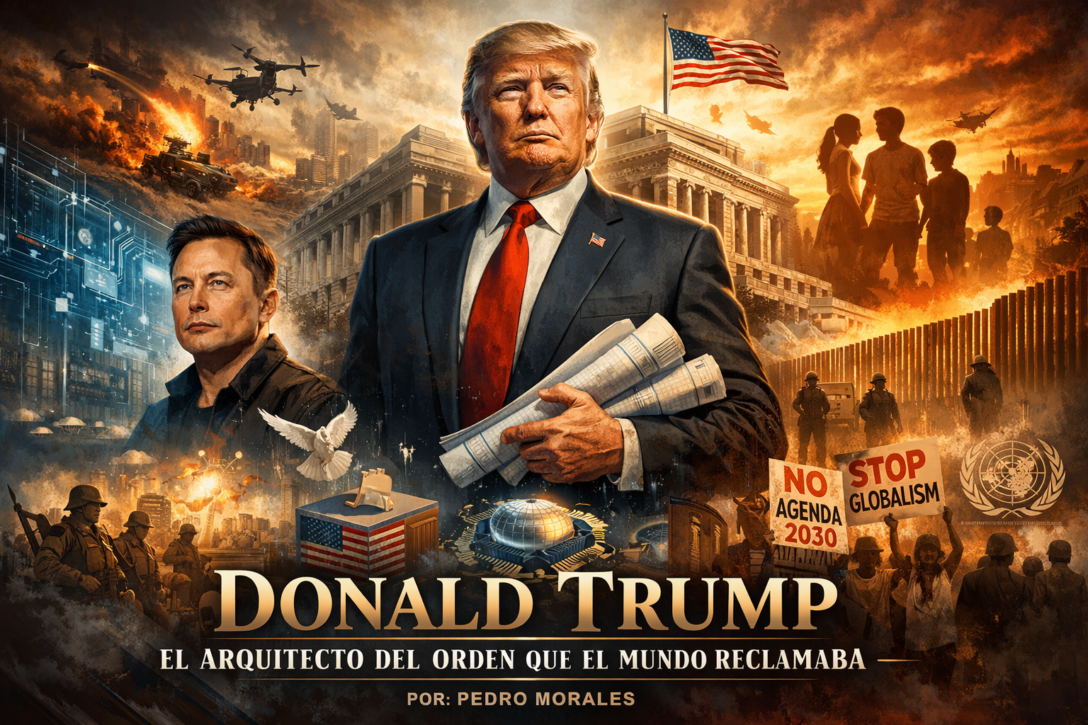 Donald Trump: El arquitecto del orden que el mundo reclamaba y necesitaba