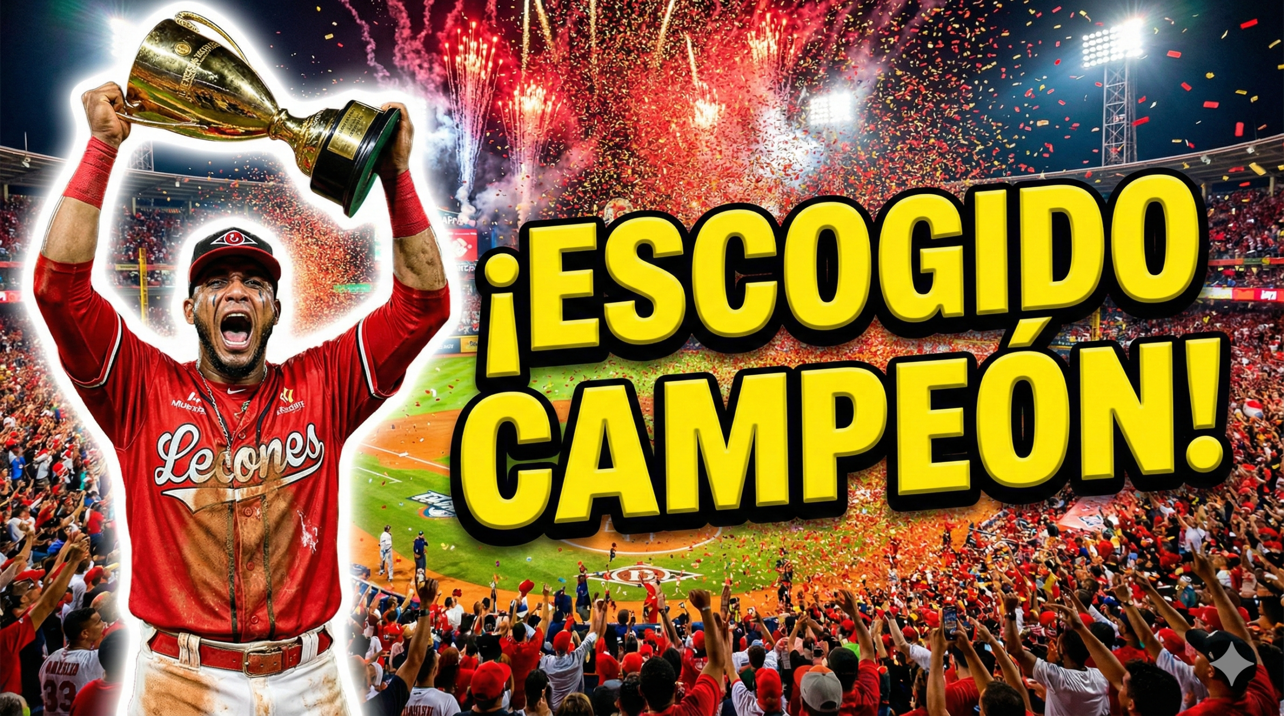 Los Leones del Escogido se coronan campeones de LIDOM 2026