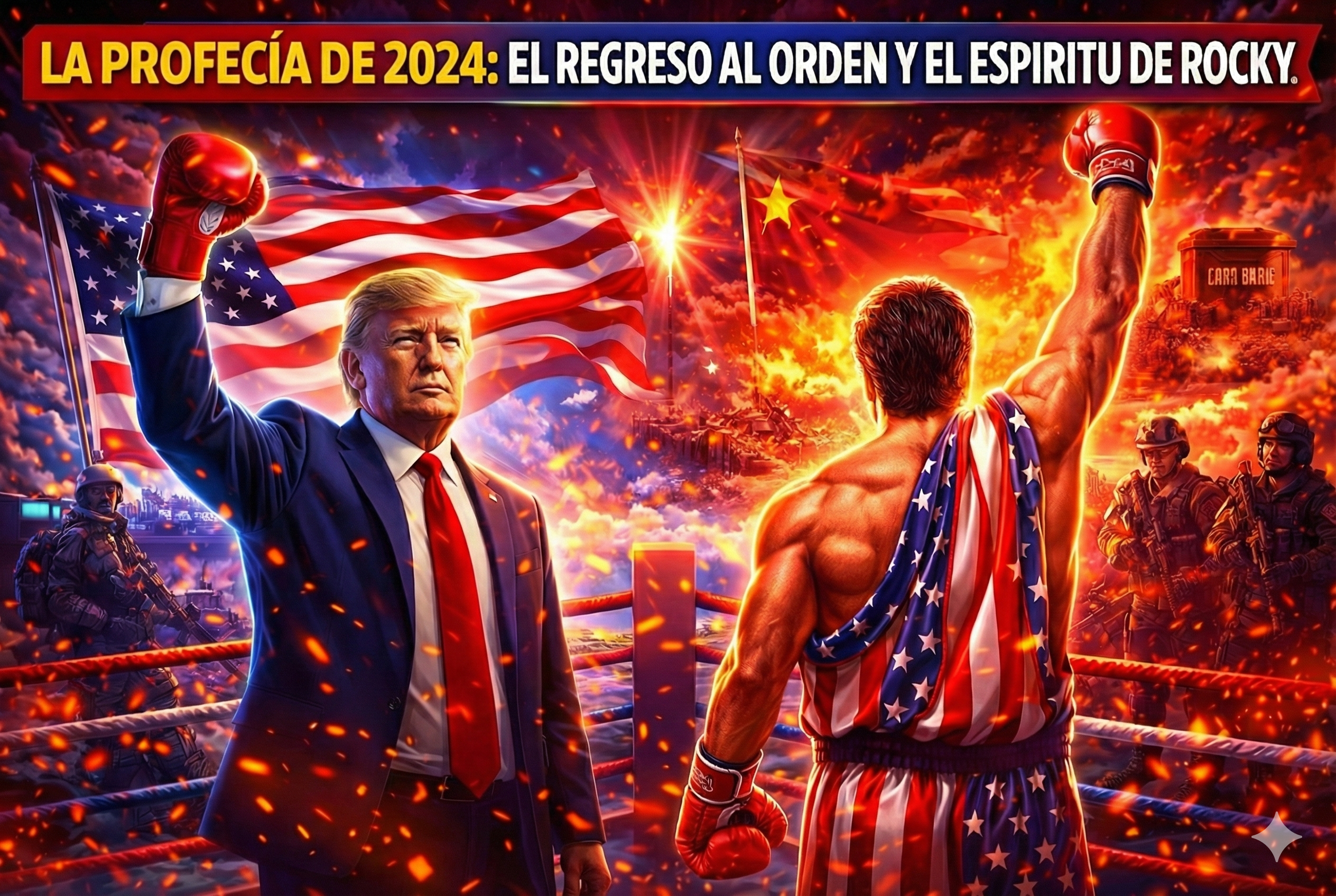 La profecía de 2024: El regreso al orden y el espíritu de Rocky