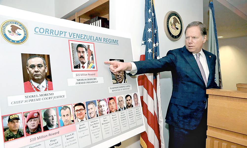 Reducción de la acusación contra Nicolás Maduro en EE. UU.