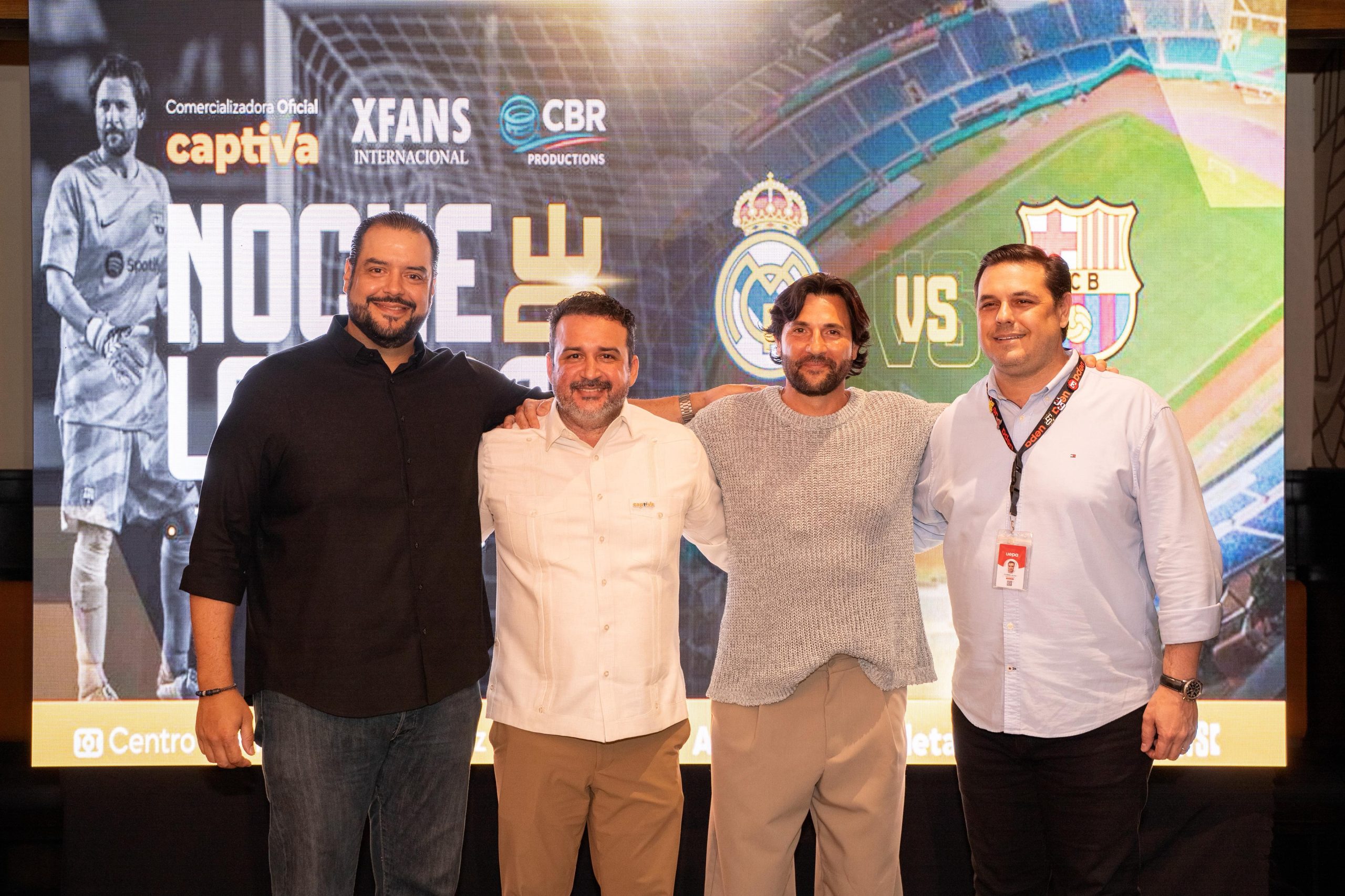 Real Madrid Legends y FC Barcelona Legends se Enfrentarán en RD el 14 de marzo de 2026