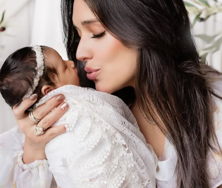 Amelia Vega celebra dos meses del nacimiento de su hija Vail Horfold Vega