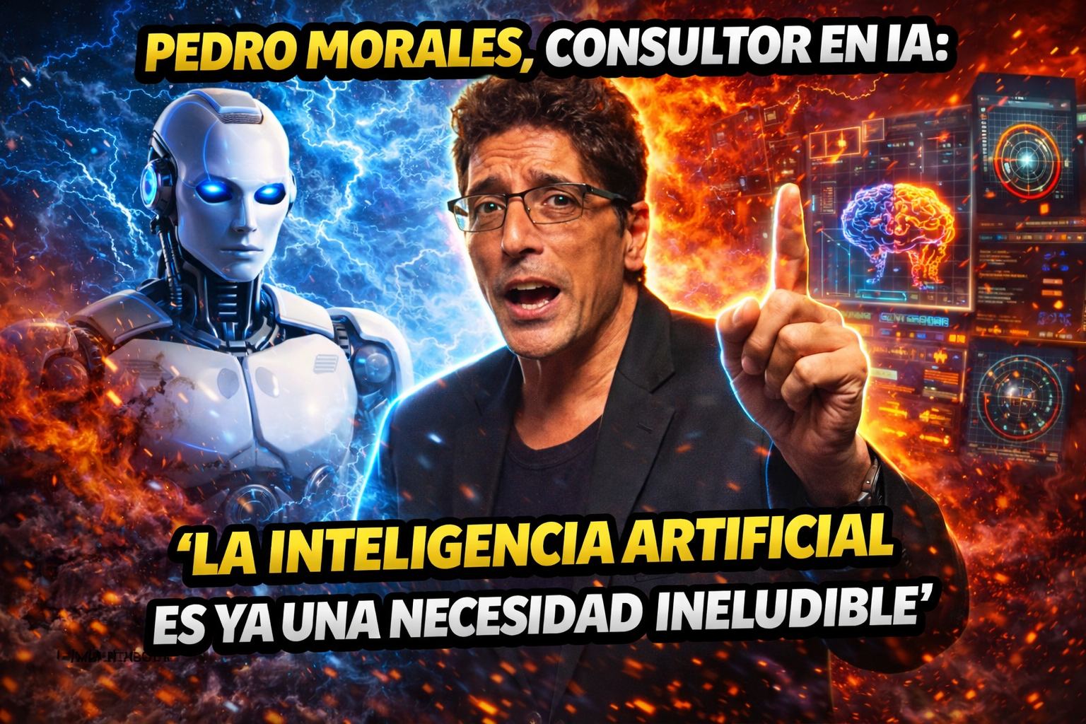 Pedro Morales, consultor en IA: “La inteligencia artificial es ya una necesidad ineludible”