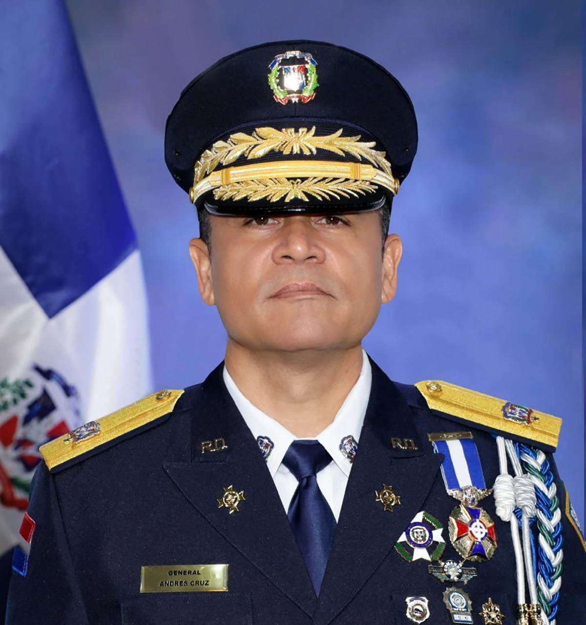 Luis Abinader designa a Andrés Modesto Cruz Cruz como director de la Policía Nacional