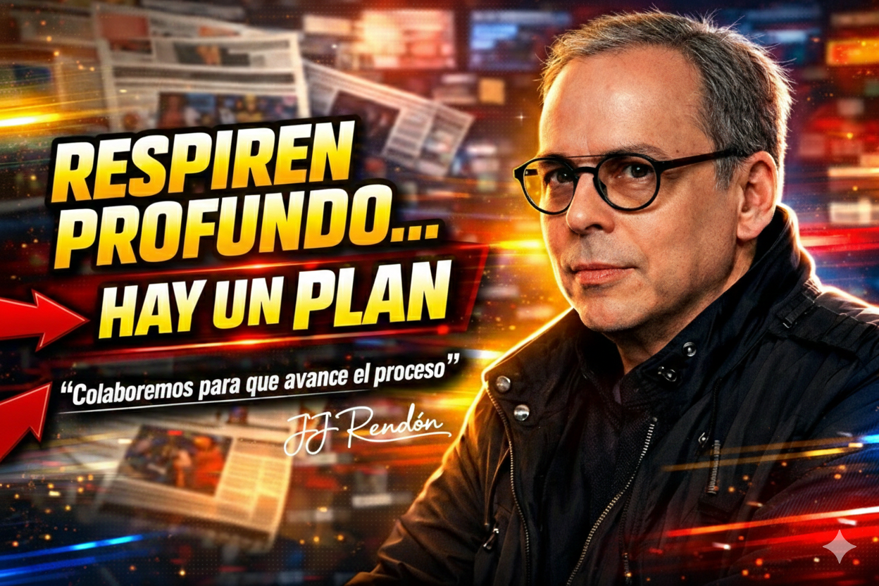 JJ Rendón pide apoyo a la transición en Venezuela y aboga por estrategia y prudencia