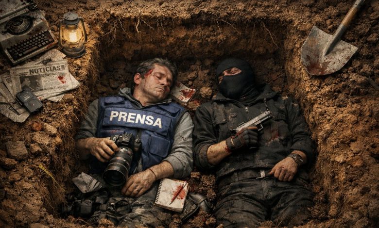Quien mata a un periodista se entierra con él…