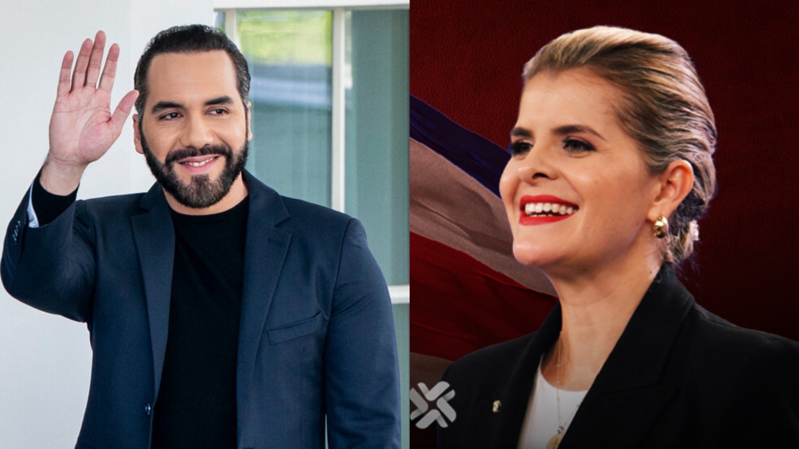 Nayib Bukele felicita a Laura Fernández tras su victoria electoral