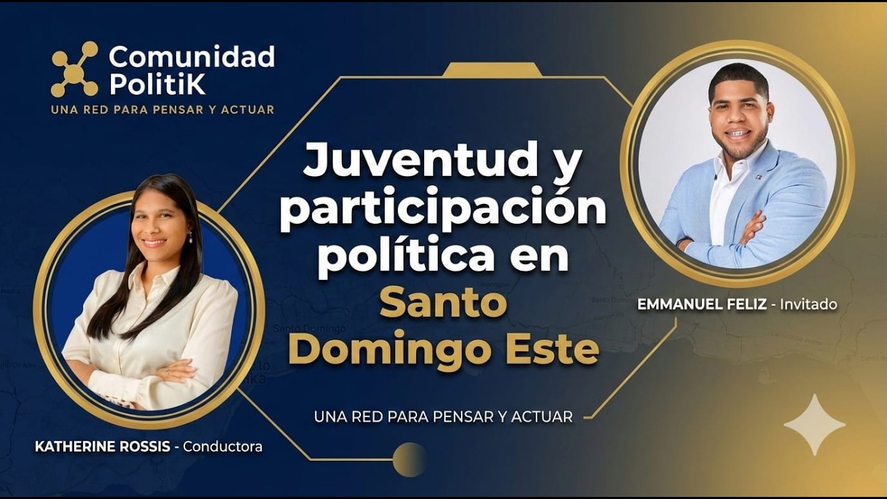 Juventud en la política de Santo Domingo Este: retos y avances según regidor Emmanuel Félix