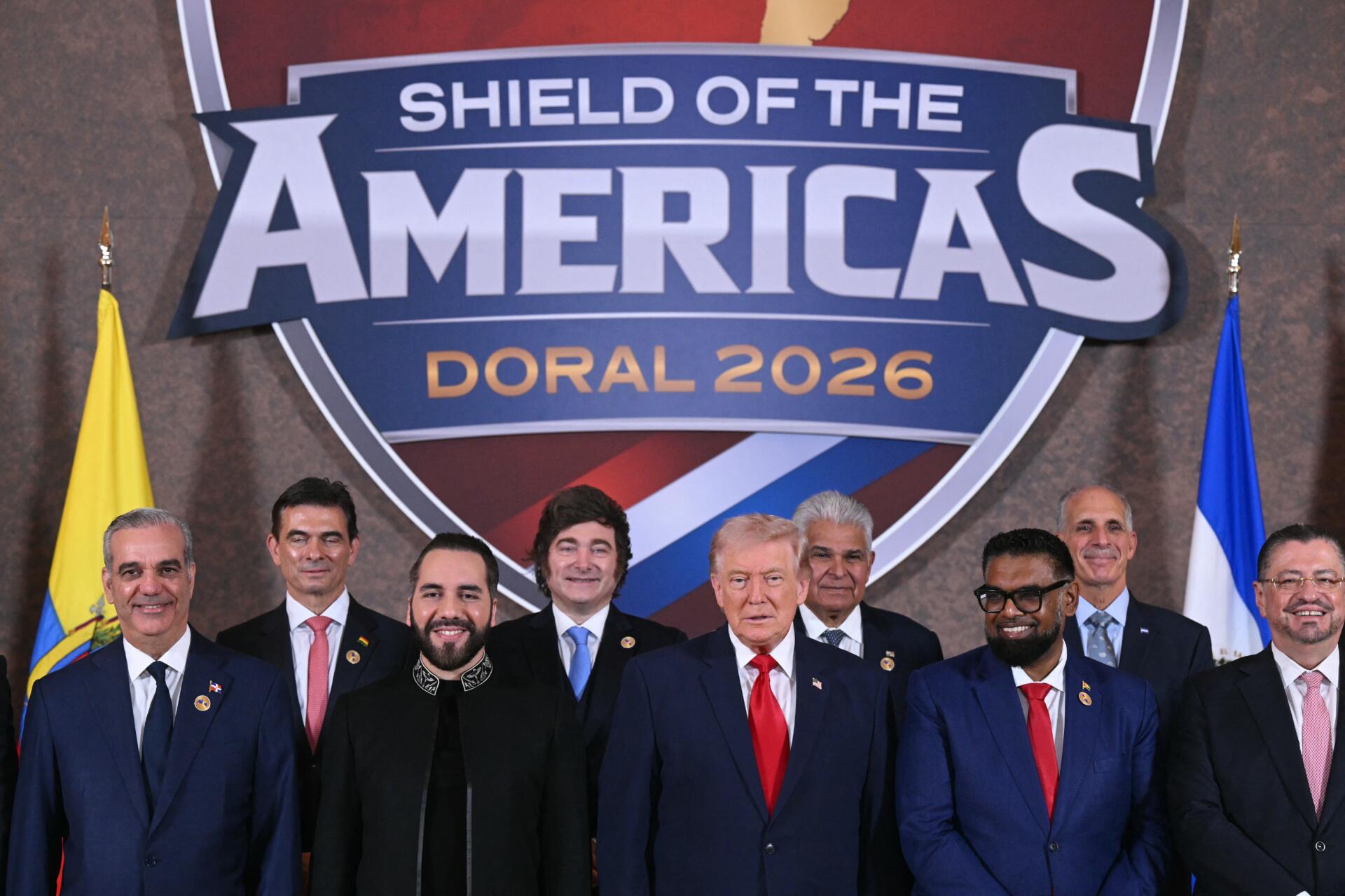 Trump anuncia alianza de 17 países americanos para ‘destruir’ cárteles