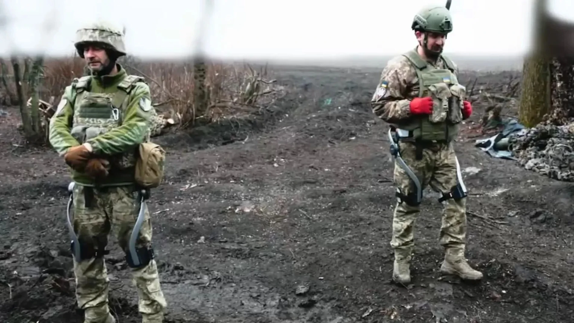 Fuerzas ucranianas inician uso de exoesqueletos en el frente