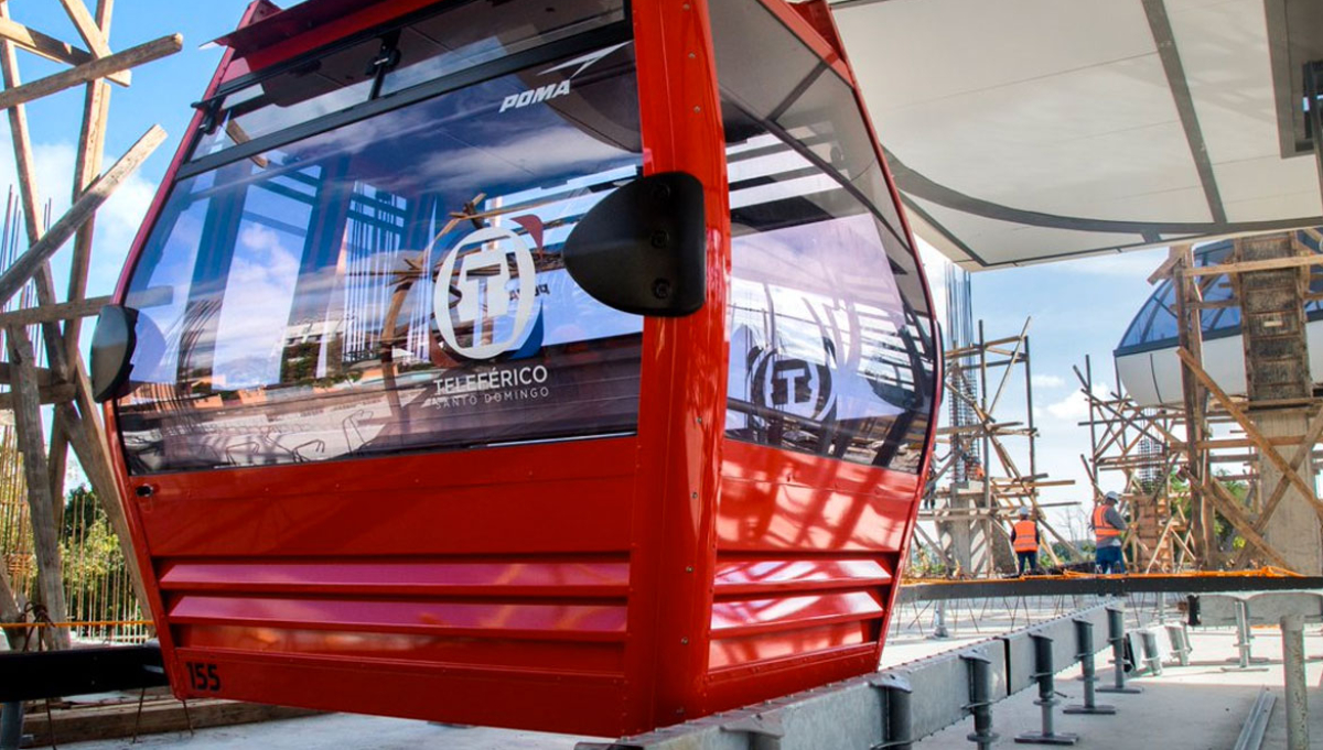 Fechas de cierre por mantenimiento del teleférico en Santo Domingo y Santiago