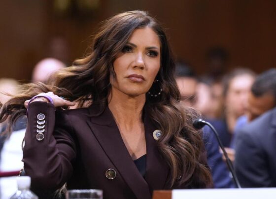 avión de Kristi Noem