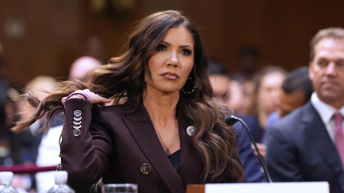 Casa Blanca hereda el lujoso avión de Kristi Noem