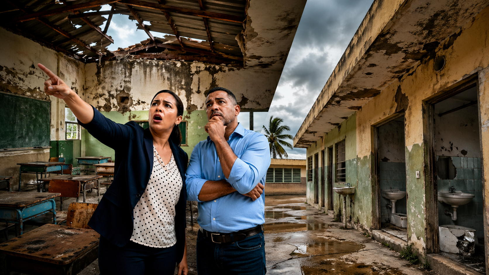 Deterioro de las infraestructuras escolares: Una deuda pendiente en la República Dominicana