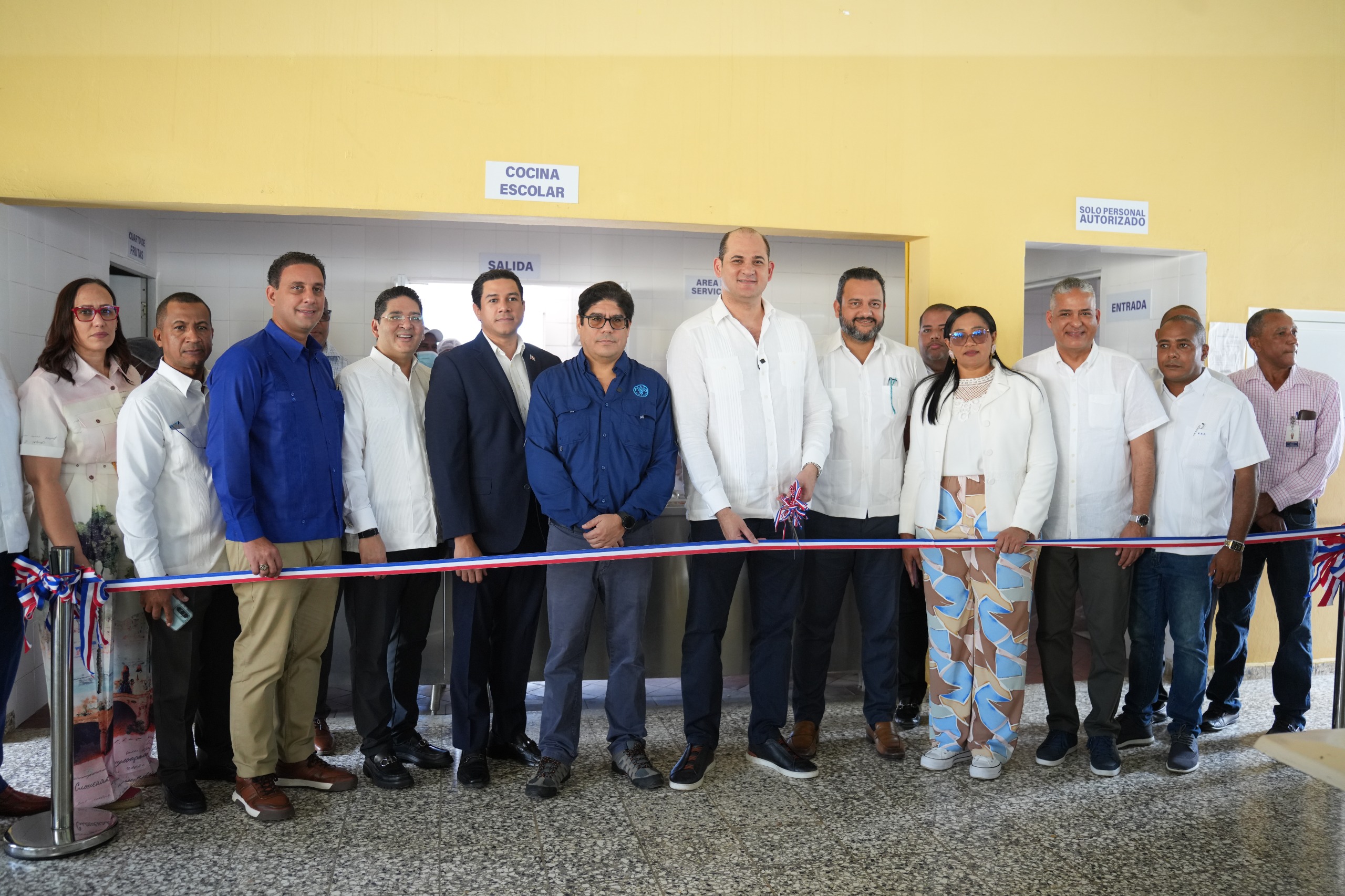 INABIE y FAO inauguran cocinas y huertos en Monte Plata