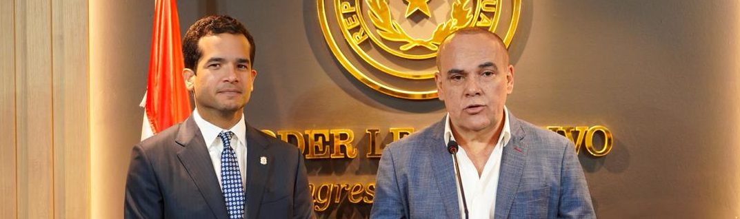 Omar Fernández refuerza vínculos RD-Paraguay con presidente del Senado