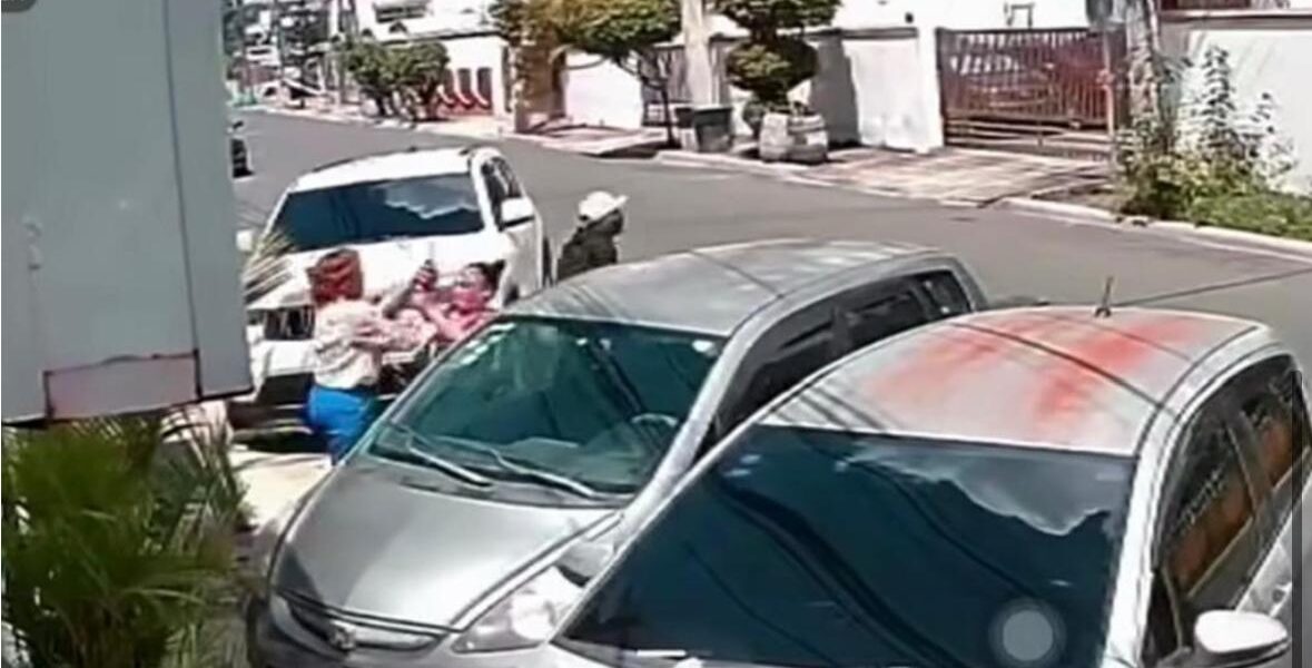 intercambio de disparos