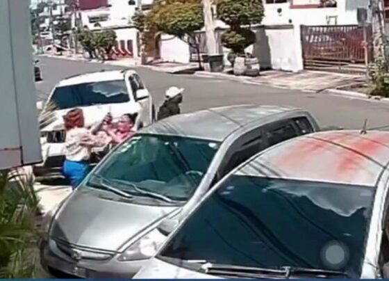 intercambio de disparos