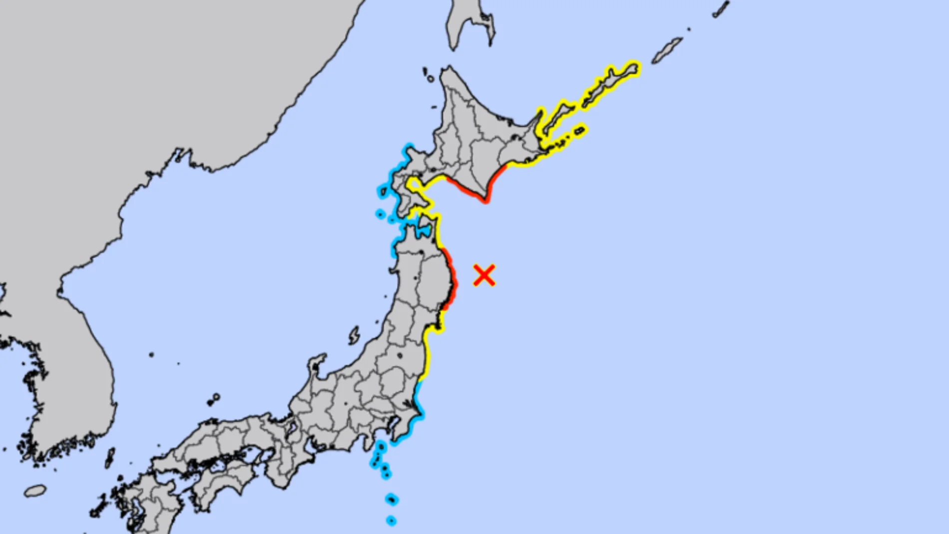 Terremoto 7,4 sacude Japón y activa alerta de tsunami