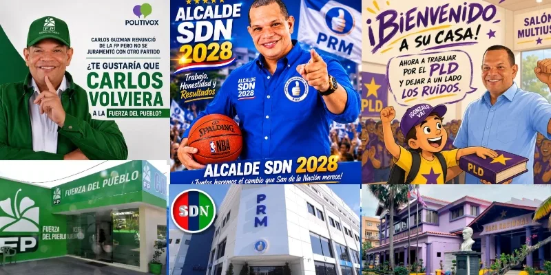 PRM, PLD y FP se disputan a Carlos Guzmán para 2028