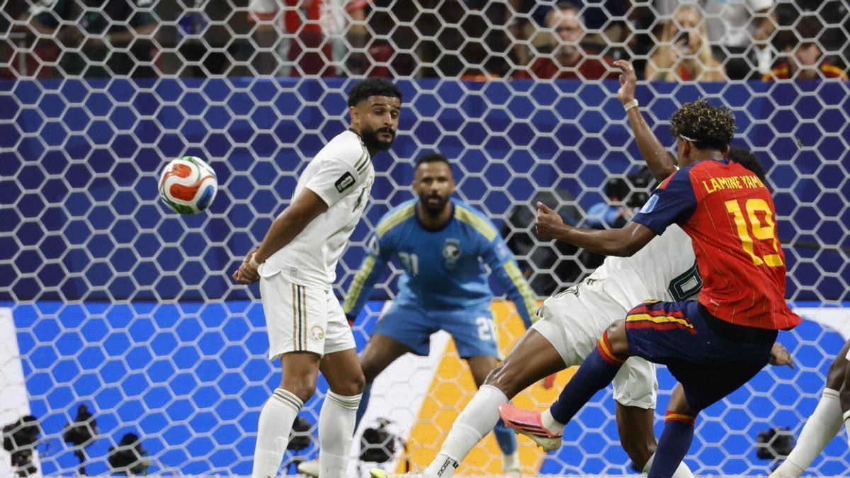El genio frotó la lámpara y España voló en Atlanta