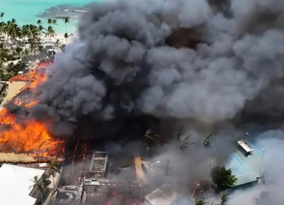 incendio en hotel