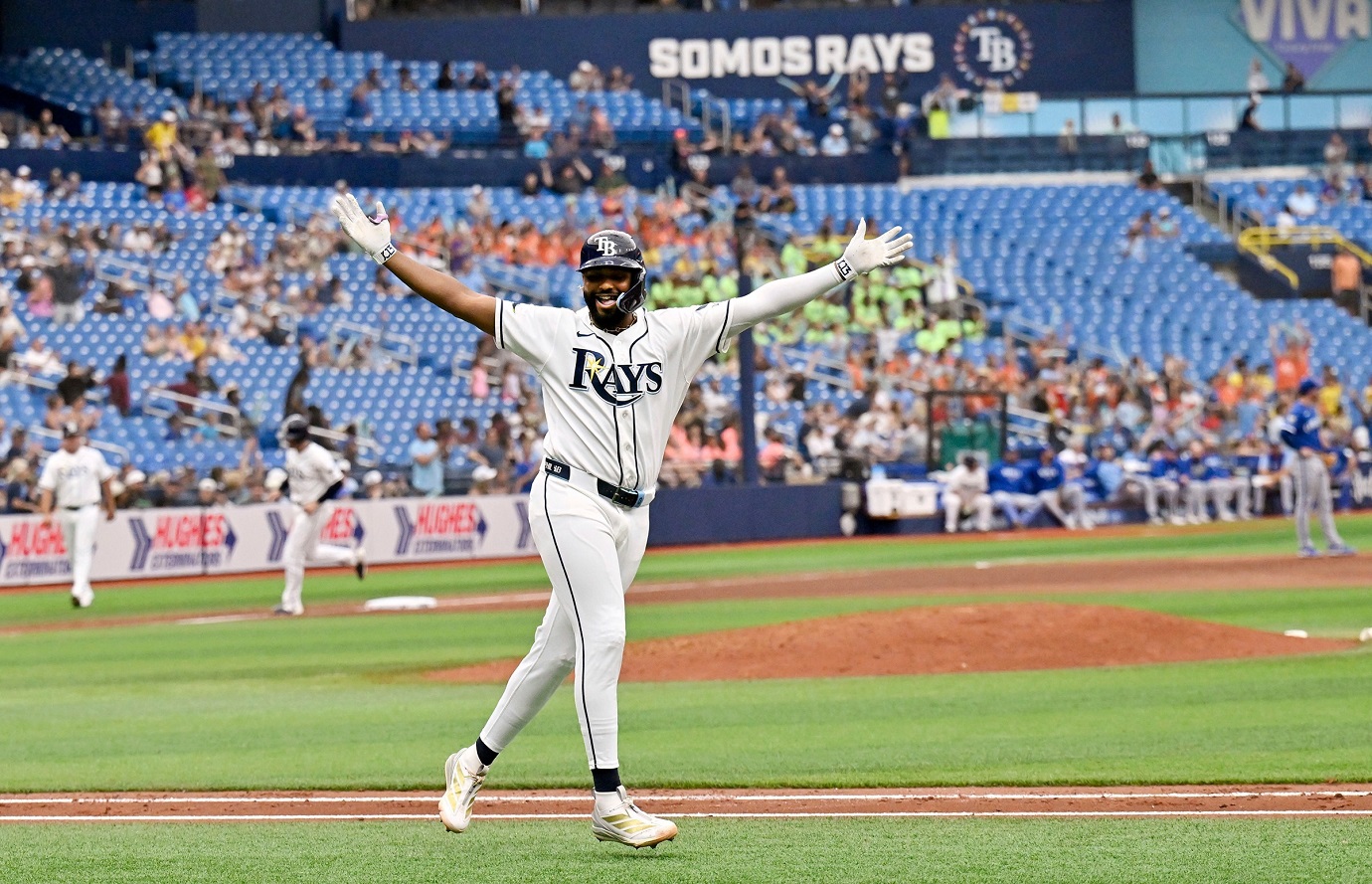 Junior Caminero conecta tres jonrones y empuja seis en Tampa