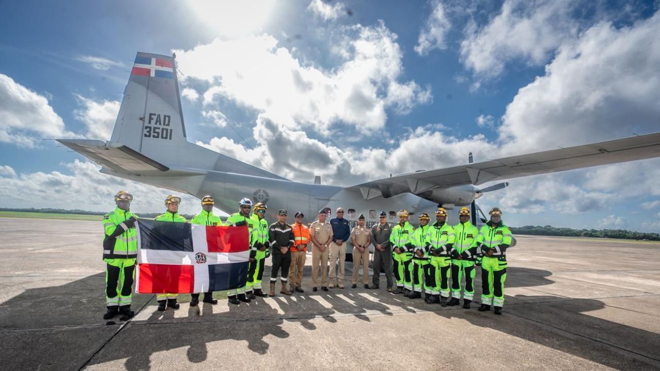 RD envía nuevo contingente de rescatistas a Venezuela