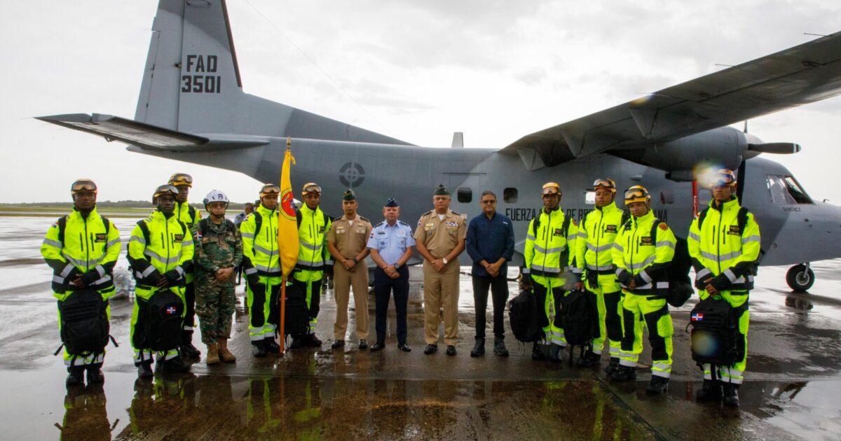 RD despliega equipo USAR hacia Venezuela tras terremoto