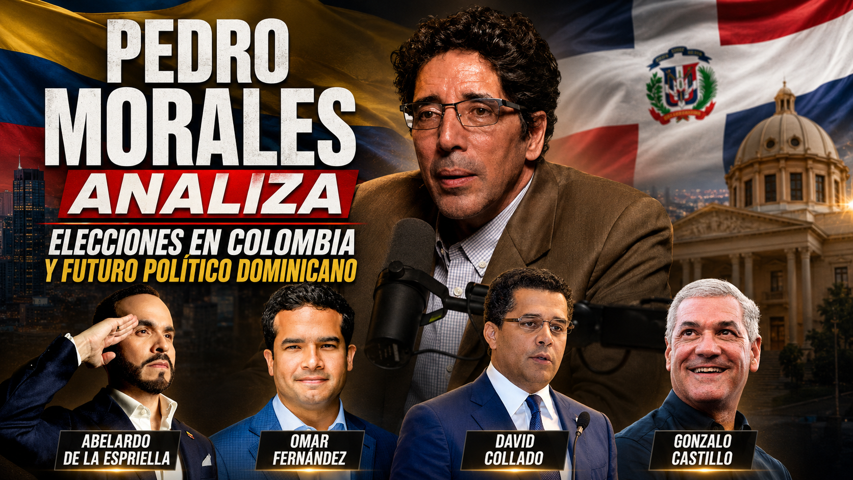 Pedro Morales analiza elecciones en Colombia y futuro político dominicano