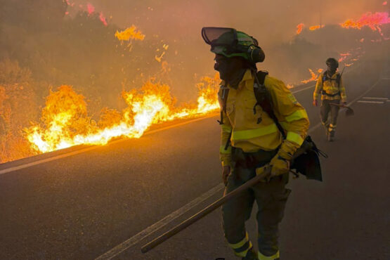 incendio en Almería