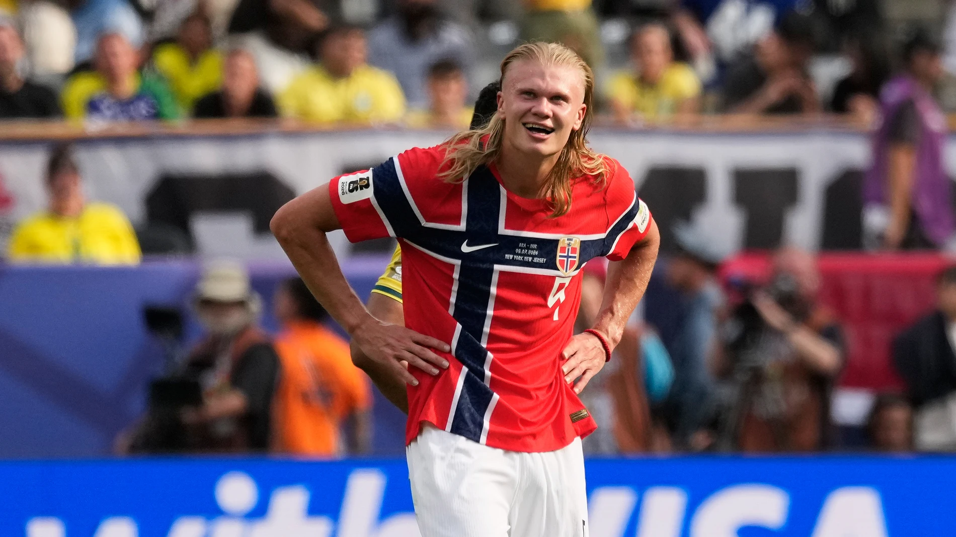 Haaland sentencia a Brasil y clasifica a Noruega (1-2)