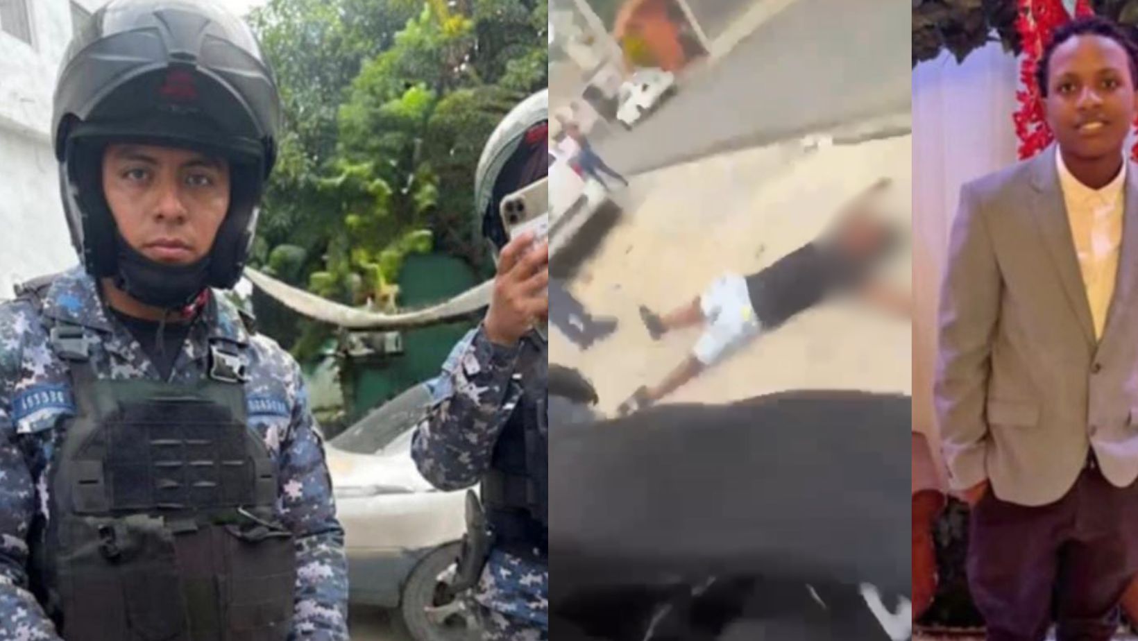 Policía entrega a agente por muerte de joven en Herrera