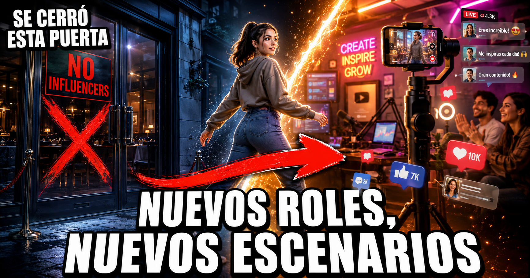 Cuando el restaurante cierra la puerta: los influencers buscan nuevo escenario