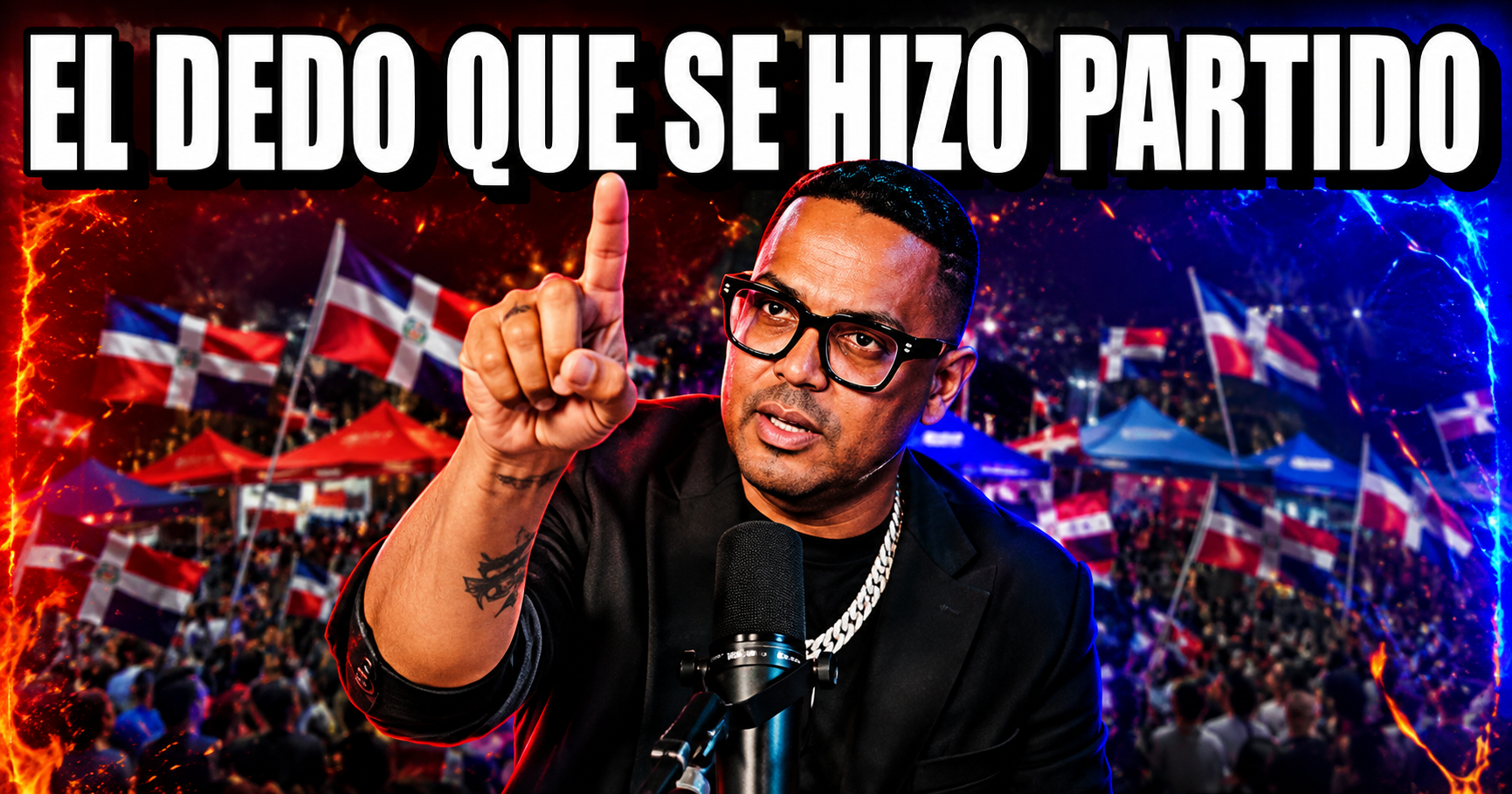 El dedo que se hizo partido