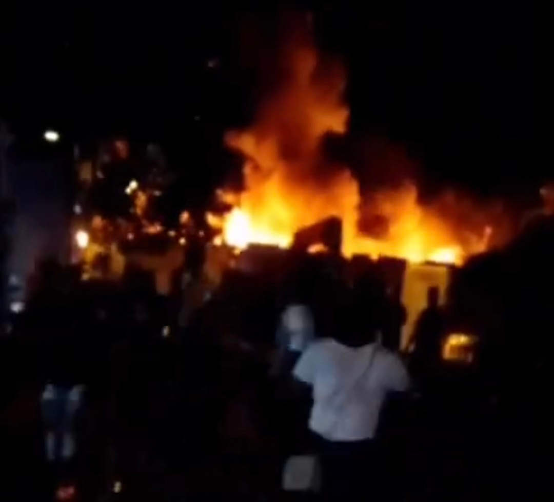Incendio en vertedero de Cansino Adentro, SDE