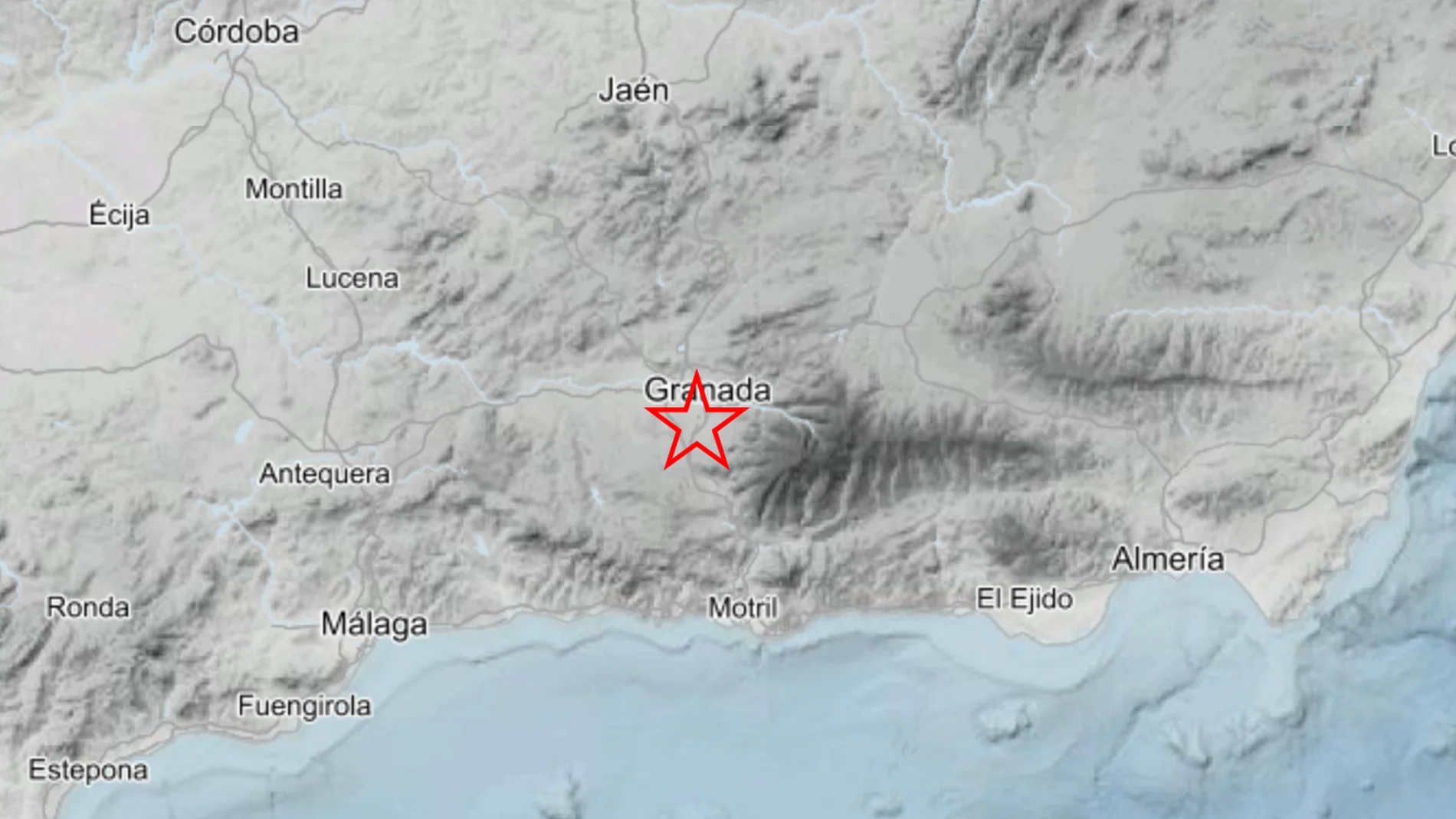 Terremoto magnitud 5 sacude localidades de Granada