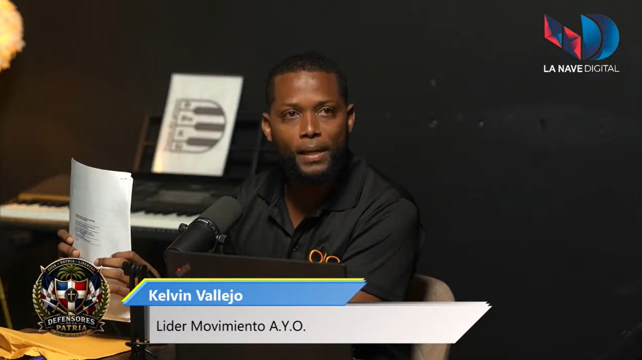 Kelvin Vallejo denuncia irregularidades en compras del Ministerio de Defensa