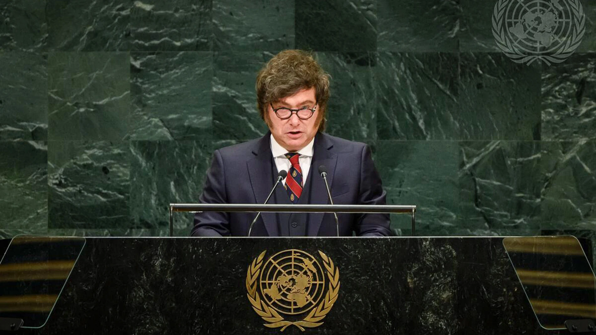 Milei confronta a la ONU por las islas Malvinas