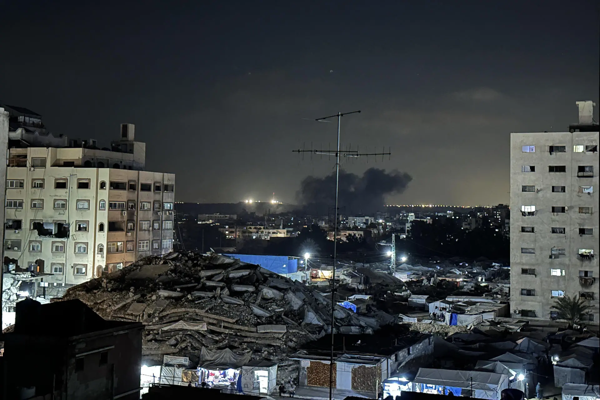 Nueve gazatíes heridos por misil interceptor israelí erróneo