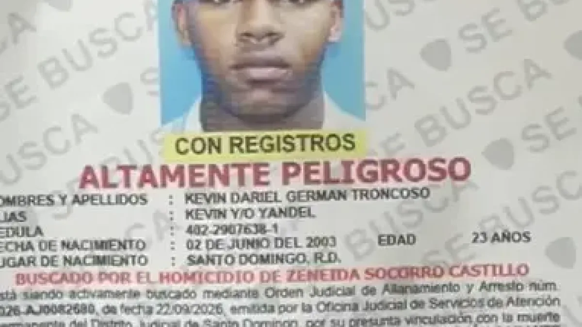 Policía busca a Kevin Germán por muerte de esposa de Julián Oro Duro