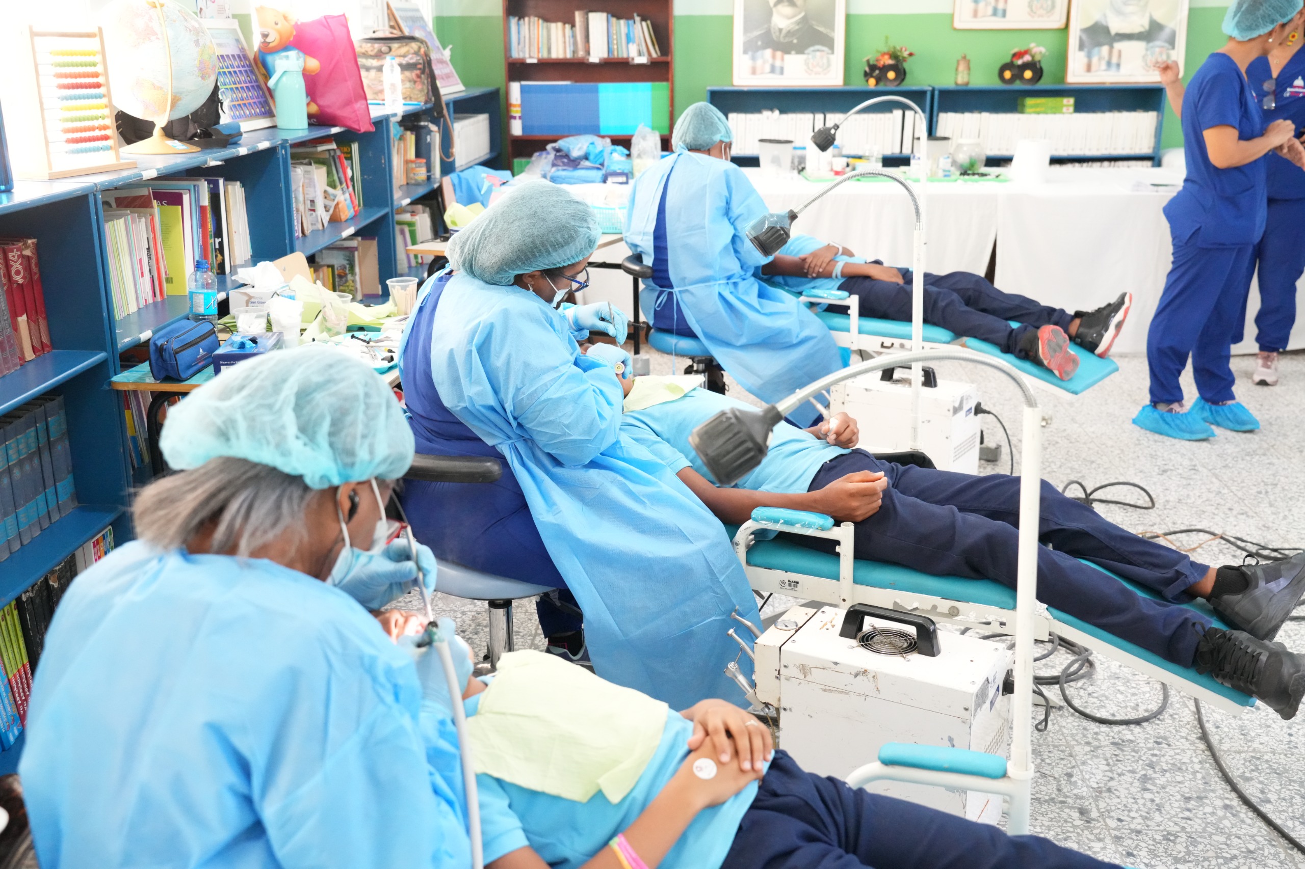 INABIE ofrece jornada de salud integral a 600 estudiantes