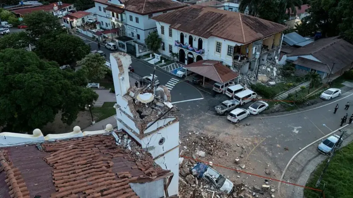 Más de 80 réplicas tras terremoto magnitud 7,7 en Panamá