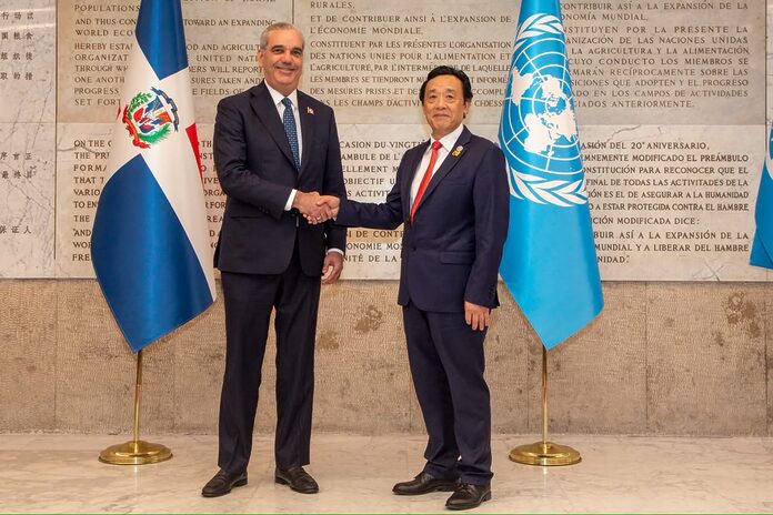 FAO otorgará Medalla Agrícola a Abinader por seguridad alimentaria