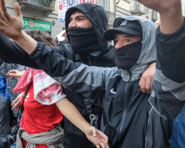 protestas de Milán