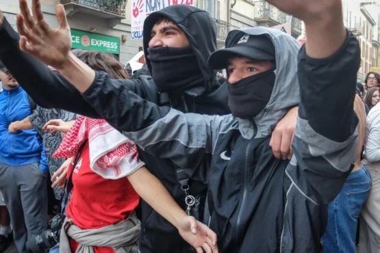 protestas de Milán