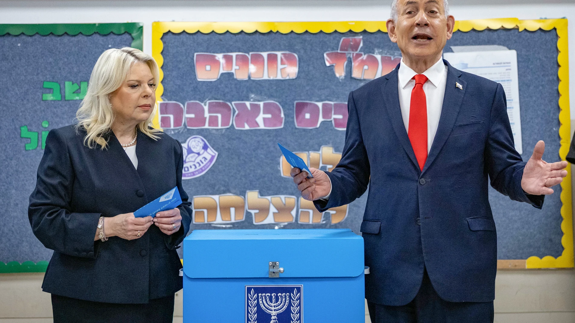 Sondeos a pie de urna dan victoria a Netanyahu sin mayoría